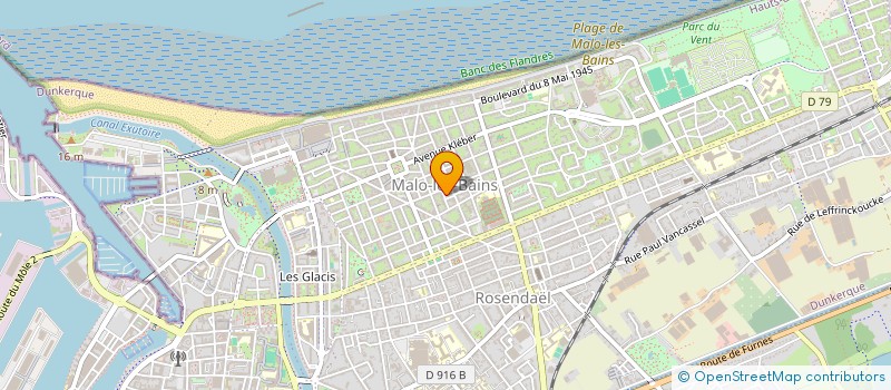 localisation de l'entreprise LES AMIS DU REUZE ET DU PATRIMOINE à DUNKERQUE
