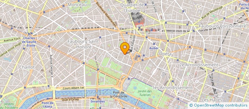 localisation de l'entreprise LES AMIS DU REVEIL DU CENTRE  PARIS