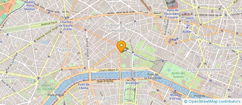 localisation de l'entreprise LES AMIS DU ROND POINT  PARIS