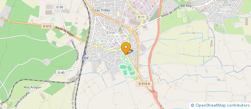 localisation de l'entreprise LES AMIS DU RUCHER  ELNE