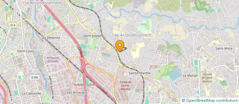 localisation de l'entreprise LES AMIS DU SAHEL à MARSEILLE