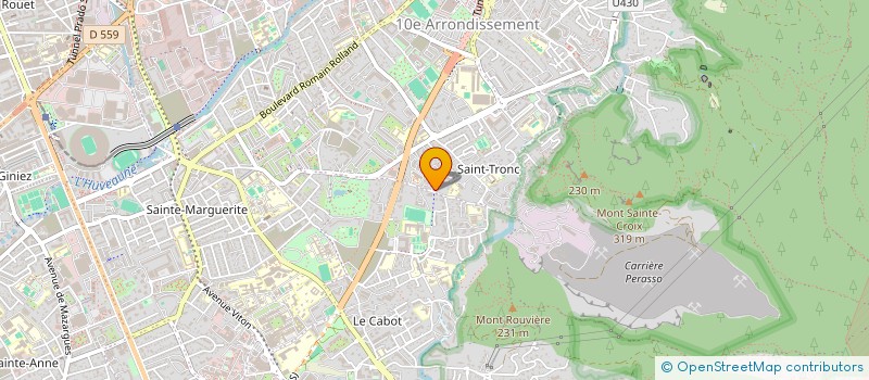 localisation de l'entreprise LES AMIS DU SOLEIL à MARSEILLE