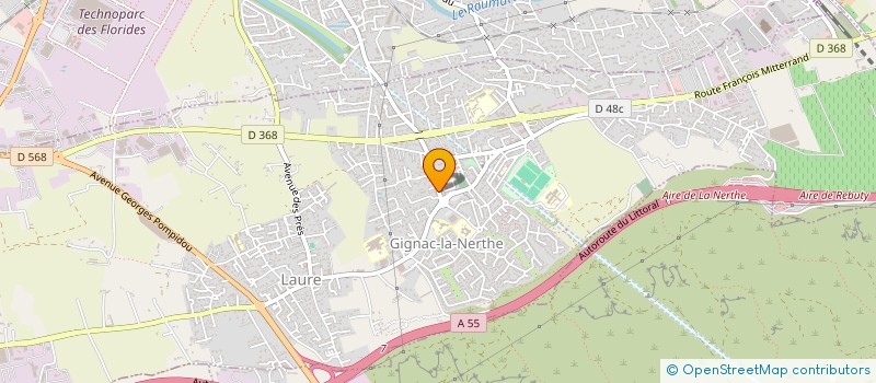localisation de l'entreprise LES AMIS DU SOLEIL à GIGNAC-LA-NERTHE