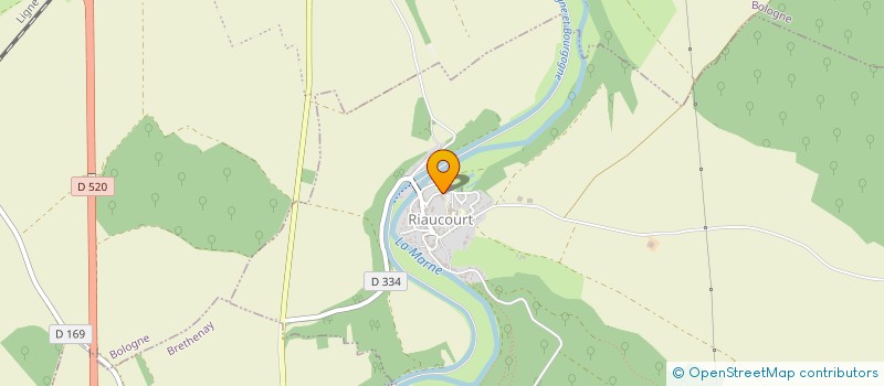 localisation de l'entreprise LES AMIS DU SOUS-BOIS  RIAUCOURT