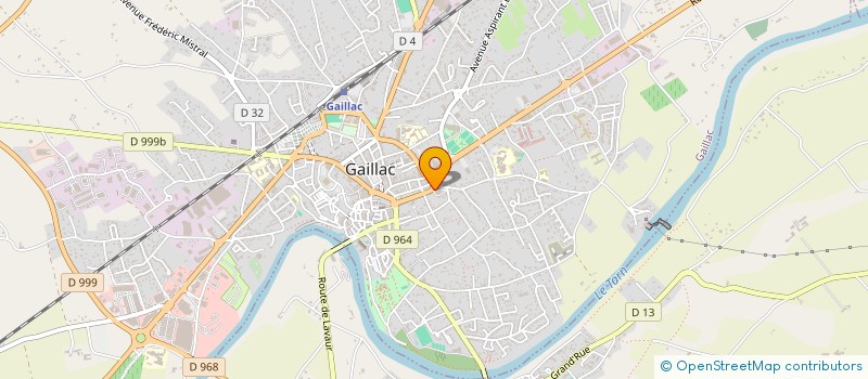 localisation de l'entreprise LES AMIS DU SPORT AUTOMOBILE GAILLACOIS  GAILLAC