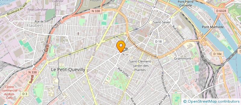 localisation de l'entreprise LES AMIS DU TAROT  ROUEN