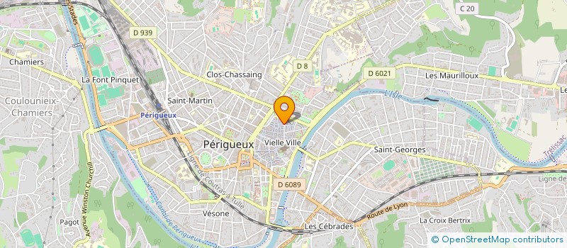 localisation de l'entreprise LES AMIS DU TEMPS  PERIGUEUX