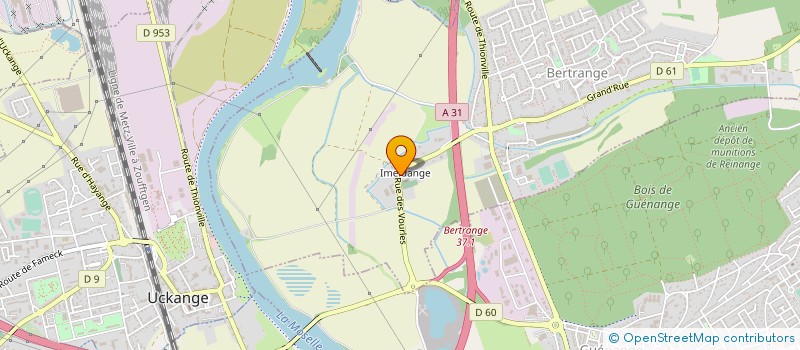 localisation de l'entreprise LES AMIS DU TEMPS LIBRE  BERTRANGE