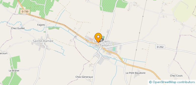localisation de l'entreprise LES AMIS DU TEMPS PASSE à CLION