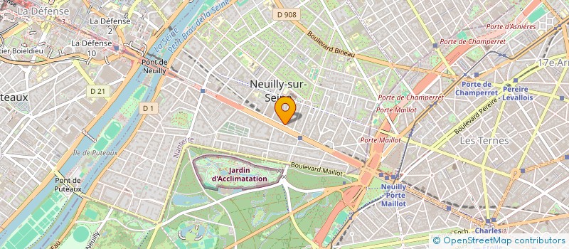 localisation de l'entreprise LES AMIS DU TEMPS PRESSE à NEUILLY-SUR-SEINE