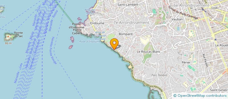 localisation de l'entreprise LES AMIS DU THEATRE à MARSEILLE
