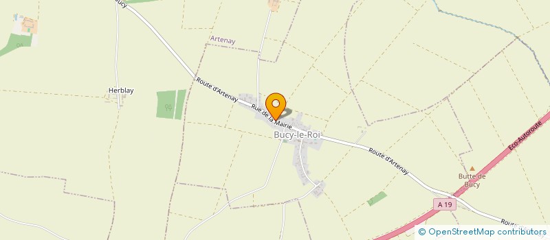 localisation de l'entreprise LES AMIS DU THEATRE FORAIN à ARTENAY