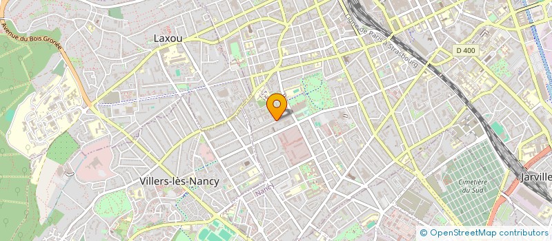 localisation de l'entreprise LES AMIS DU THERMALISME  NANCY