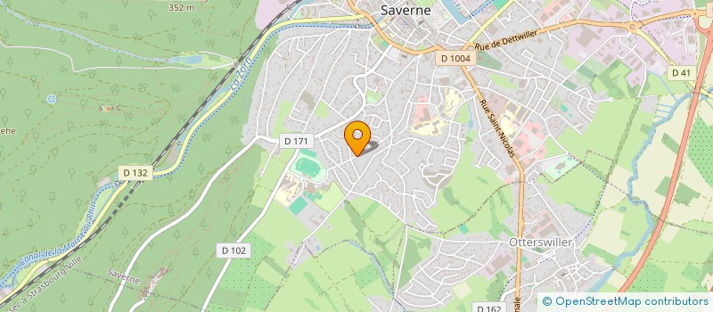 localisation de l'entreprise LES AMIS DU TOURNECIEL  SAVERNE