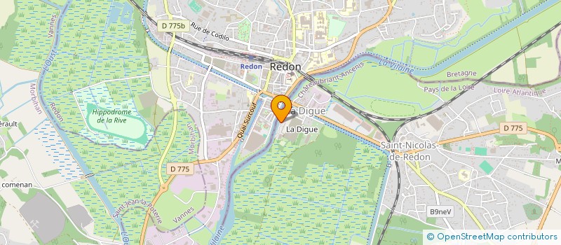 localisation de l'entreprise LES AMIS DU TRANSFORMATEUR  SAINT-NICOLAS-DE-REDON