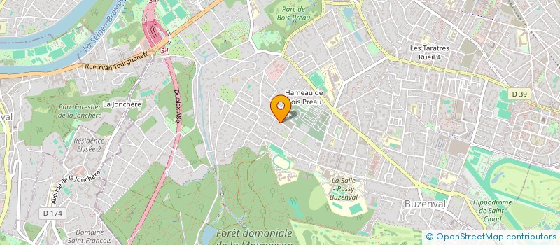 localisation de l'entreprise LES AMIS DU TRIO LUMINESCENCE  PARIS