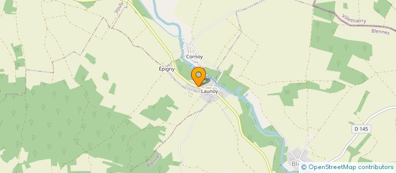 localisation de l'entreprise LES AMIS DU TROS  BLENNES