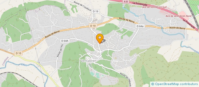 localisation de l'entreprise LES AMIS DU TUB AIX  VENTABREN