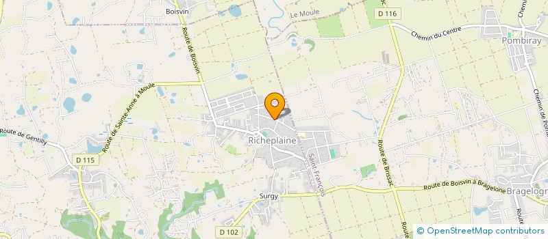 localisation de l'entreprise LES AMIS DU VELO à SAINTE-ANNE