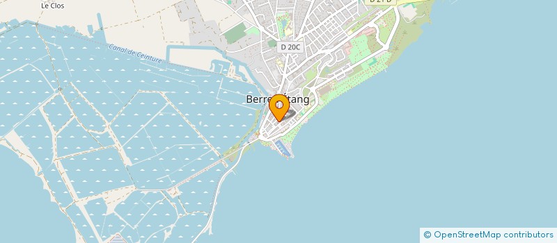 localisation de l'entreprise LES AMIS DU VIEUX BERRE à BERRE-L'ETANG