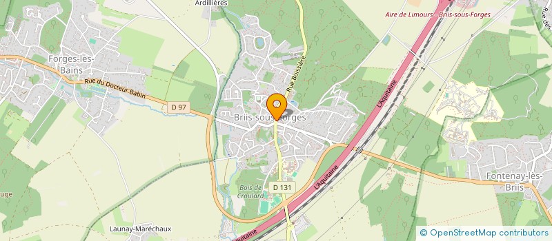 localisation de l'entreprise LES AMIS DU VIEUX BRIIS à BRIIS-SOUS-FORGES