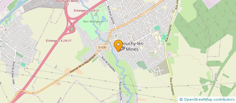 localisation de l'entreprise LES AMIS DU VIEUX DOUCHY : LE CAILLOU à DOUCHY-LES-MINES