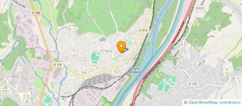 localisation de l'entreprise LES AMIS DU VIEUX GRIGNY à GRIGNY