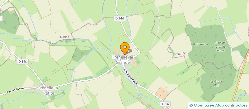 localisation de l'entreprise LES AMIS DU VIEUX MIRECOURT-REGAIN  FRENELLE-LA-GRANDE