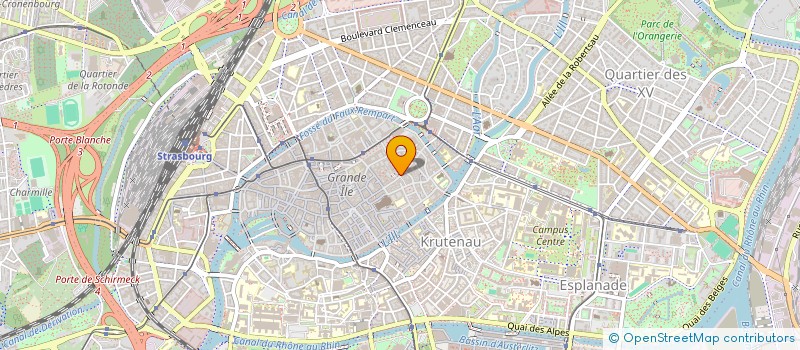 localisation de l'entreprise LES AMIS DU VIEUX STRASBOURG à STRASBOURG
