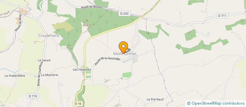 localisation de l'entreprise LES AMIS DU VILLAGE DE MONT-ORMEL (AVM) à MONT-ORMEL