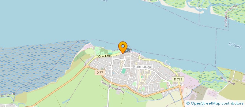 localisation de l'entreprise LES AMIS MANDEVILLE  PAIMBUF