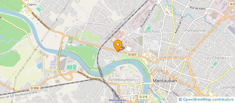 localisation de l'entreprise LES AMIS MEDIATHEQUE DEPARTEMENTALE82 à MONTAUBAN