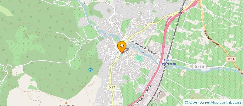 localisation de l'entreprise LES AMIS PEINTRES DE CUERS ET DES ENVIRONS à CUERS