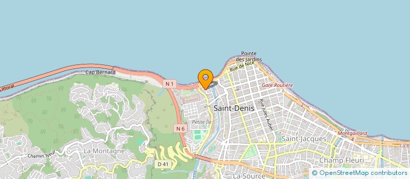 localisation de l'entreprise LES AMIS REUNIONNAIS DE SARDA GARRIGA à SAINT-DENIS