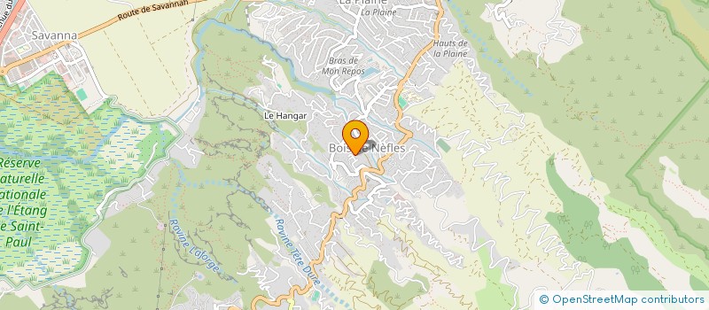 localisation de l'entreprise LES AMIS REUNIONNAIS DES CHEMINS DE COMPOSTELLE  SAINT-PAUL