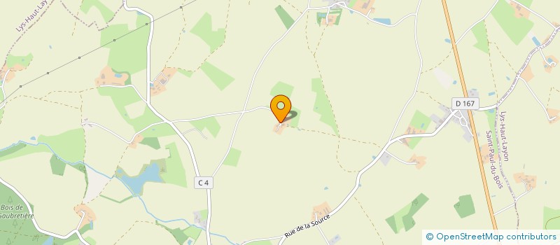 localisation de l'entreprise LES AMIS REUNIS à LYS-HAUT-LAYON
