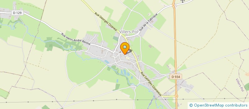 localisation de l'entreprise LES AMIS REUNIS PAR LA RANDONNEE PEDESTRE  VILLERS-POL