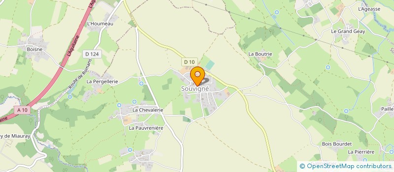 localisation de l'entreprise LES AMIS SOUSSINOIS à SOUVIGNE