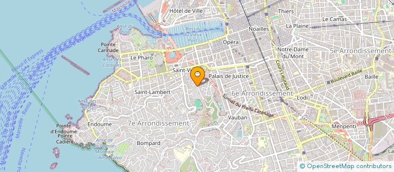 localisation de l'entreprise LES AMIS SUR LA TERRASSE  LE BEAUSSET