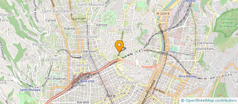 localisation de l'entreprise LES AMIVENTURIERES  NICE