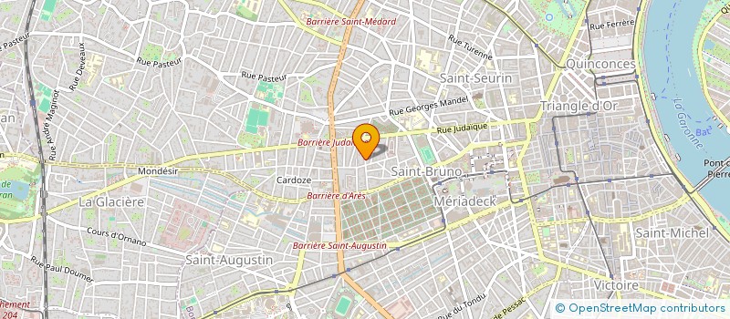 localisation de l'entreprise LES AMPHORES  BORDEAUX