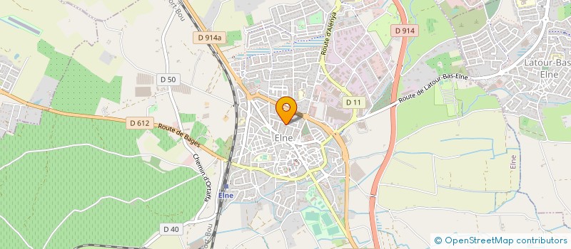 localisation de l'entreprise LES AMUSETTES  ELNE