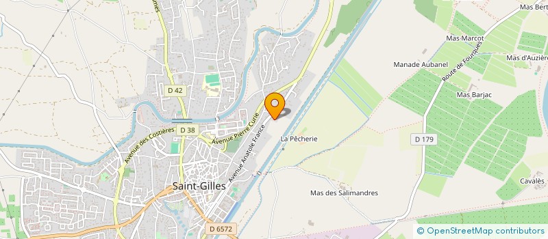 localisation de l'entreprise LES AMUSOIRS à SAINT-GILLES
