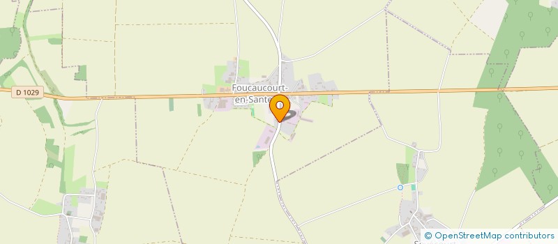 localisation de l'entreprise LES ANATIDES  FOUCAUCOURT-EN-SANTERRE