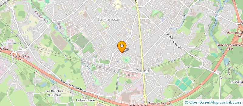 localisation de l'entreprise LES ANCIENS COVIDES à REZE