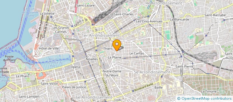 localisation de l'entreprise LES ANCIENS DE SAINT-MICHEL à MARSEILLE