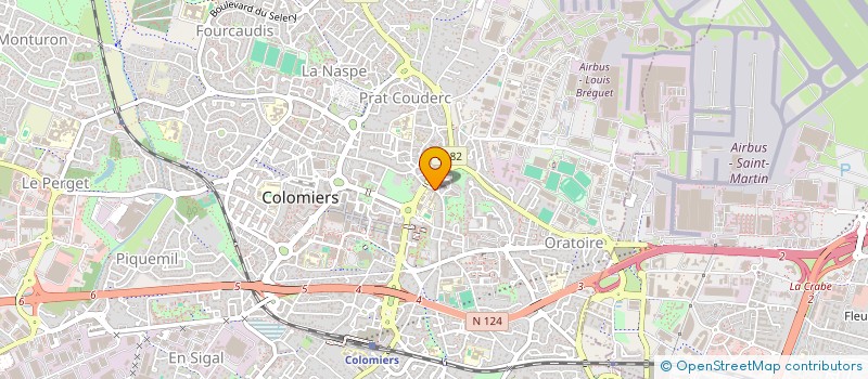 localisation de l'entreprise LES ANCIENS DE SAINTE THERESE à COLOMIERS