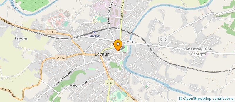 localisation de l'entreprise LES ANCIENS DU JACQUEMART  LAVAUR