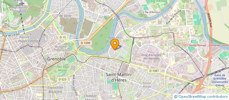 localisation de l'entreprise LES ANCIENS ET AMIS DES AUBERGES DE JEUNESSE DE LA REGION RHONE-ALPES  AIX-LES-BAINS