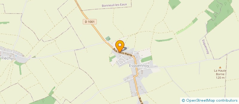 localisation de l'entreprise LES ANCIENS REUNIS  HARDIVILLERS